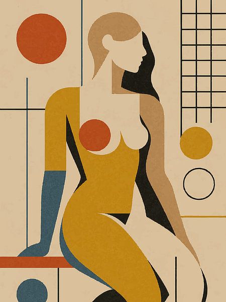 Abstrakte Kurven - fließende Eleganz von coretan tangan