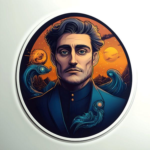 Neptune's gaze by Vythryd Arts