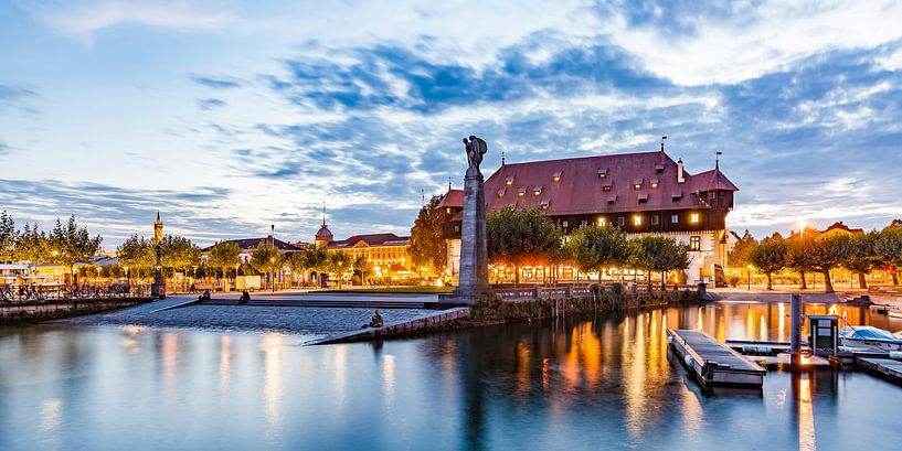 Constance au lac de Constance au crépuscule par Werner Dieterich