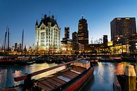 Das Weiße Haus und der alte Hafen in Rotterdam, Niederlande