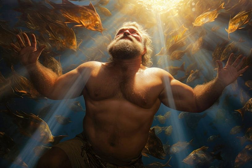 Under water by BEARpictureart