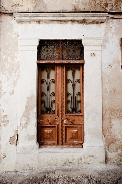 Rhodes city doorway by Isis Sturtewagen