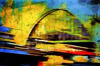 Berlin abstrakt - Bahnhof Alexanderplatz