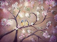 springt auf seinen Weg...