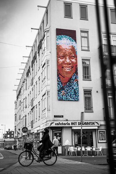 Nelson Mandela Street Art von PIX STREET PHOTOGRAPHY