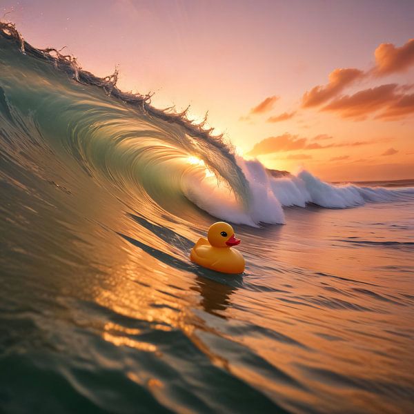 Picture of resilience and lightness on the North Sea by Sanne den Engelsman