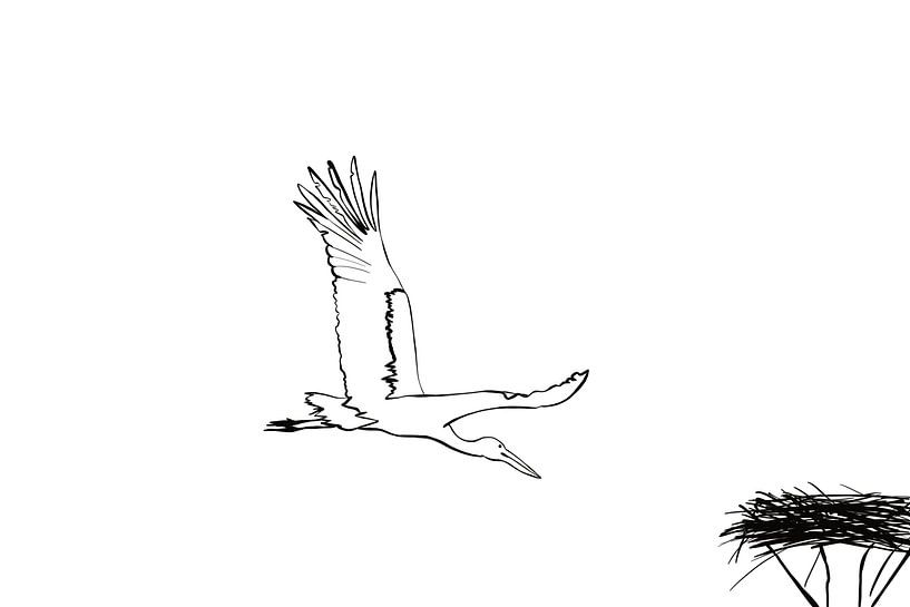 De Ooievaar par MishMash van Heukelom