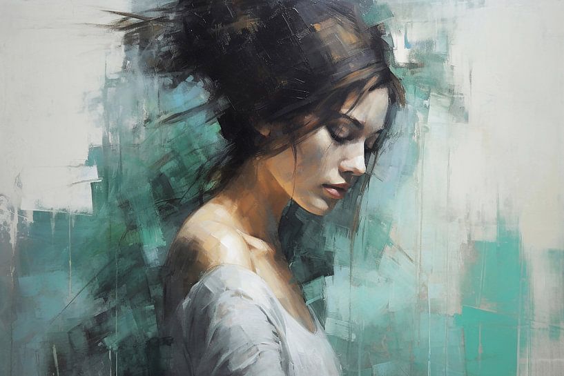 Quiet introspection van Color Square