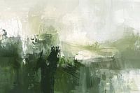 Green and Grey Modern Abstract Dynamics