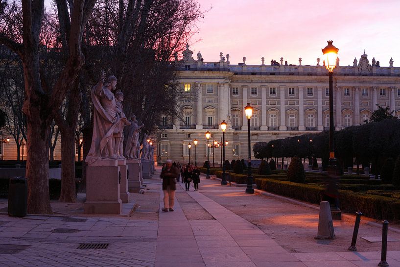 Palacio Real at Plaza de Oriente, Madrid, Spain by Torsten Krüger
