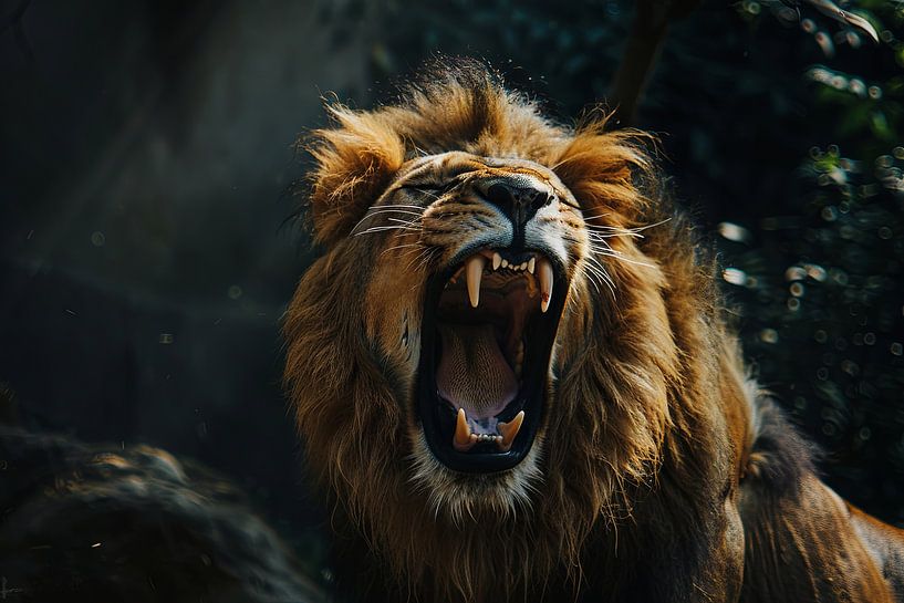 Löwe von Poster Art Shop