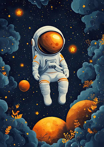 Astronaut by R Pevitanada