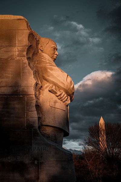 Monument à Martin Luther King Jr. par Arjan Warmerdam