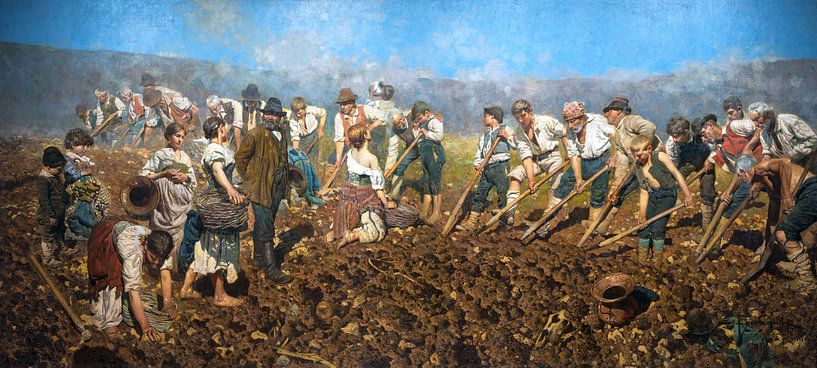 Arnaldo Ferraguti, an die Schaufel. von Atelier Liesjes