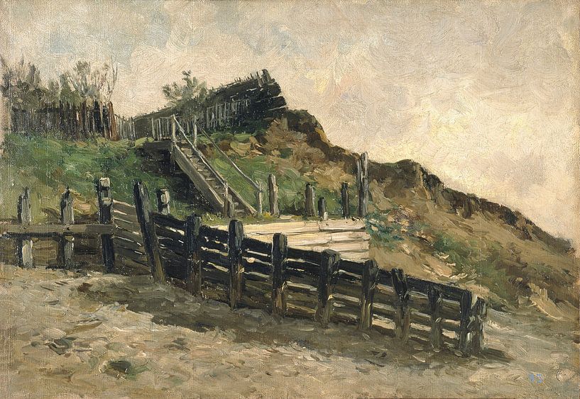 Paysage de clôture de Carlos de Haes-Zeehouten, Paysage antique par finemasterpiece
