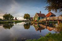 Zaanse Schans - Bauernhof - Sonnenuntergang