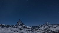 Matterhorn at night - Zermatt, Switzerland