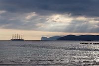 Meereshorizont - Algero, Sardinien, Italien