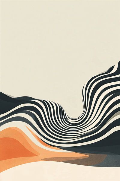 Zebra Desert no.3 van Studio BB
