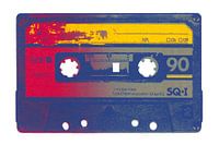 Kassettenband - Vollfarbe