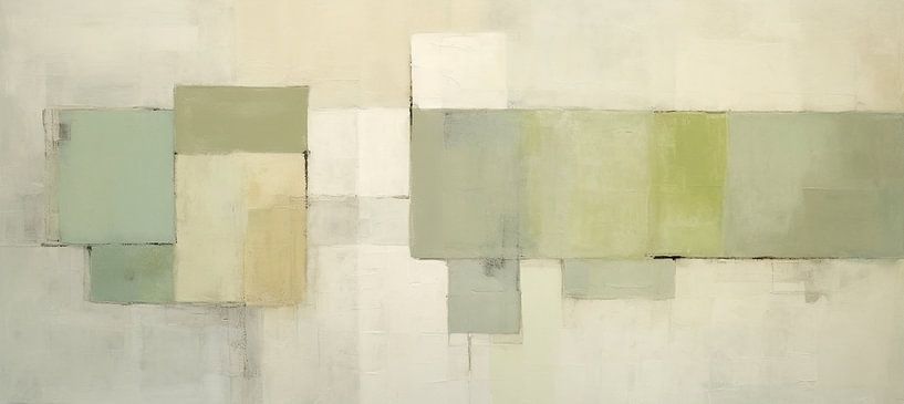 Blaugrün 104.14 von ARTEO Gemälde