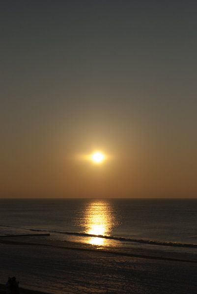 Coucher de soleil en hiver par Norbert Sülzner