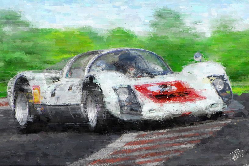 Porsche 906 Carrera von Theodor Decker