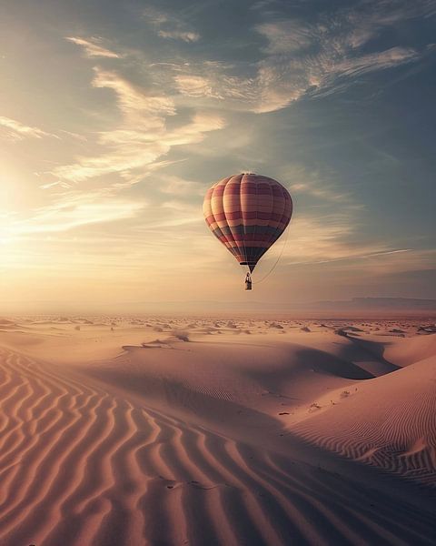Sandmeer am Morgen von fernlichtsicht