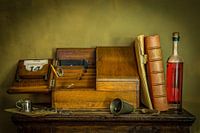 Stilleven naar voorbeeld van een oude meester. Wout Kok One2expose (gezien bij vtwonen)