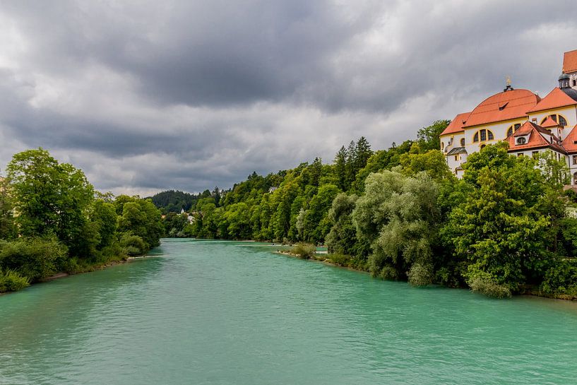 Beautiful alpine panorama in Allgäu by Oliver Hlavaty