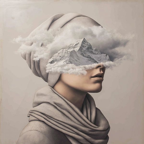 Le sommet en soi par PixelMint.