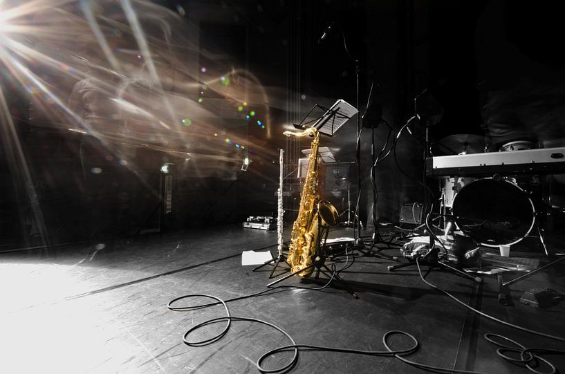 Quand les mots manquent, la musique parle | Saxophone sur la scène musicale par RB-Photographie