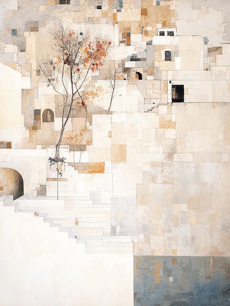 Modern und abstrakt: die gestapelte Stadt von Studio Allee