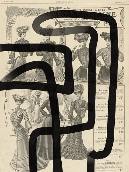 Abstract Paper I von Studio Palette