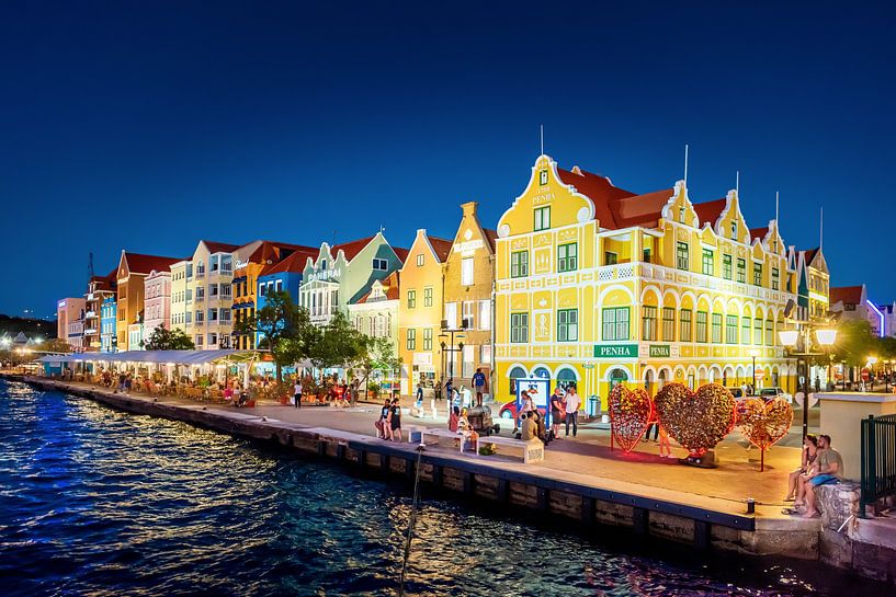 Handelskade Curacao by Keesnan Dogger Fotografie