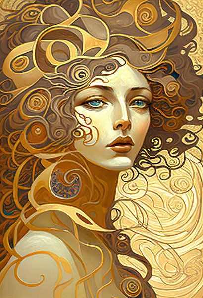 Women's portrait by Bert Nijholt