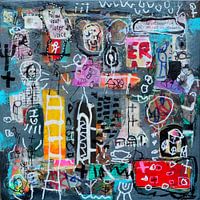 Collage "Höre auf deine innere Stimme"