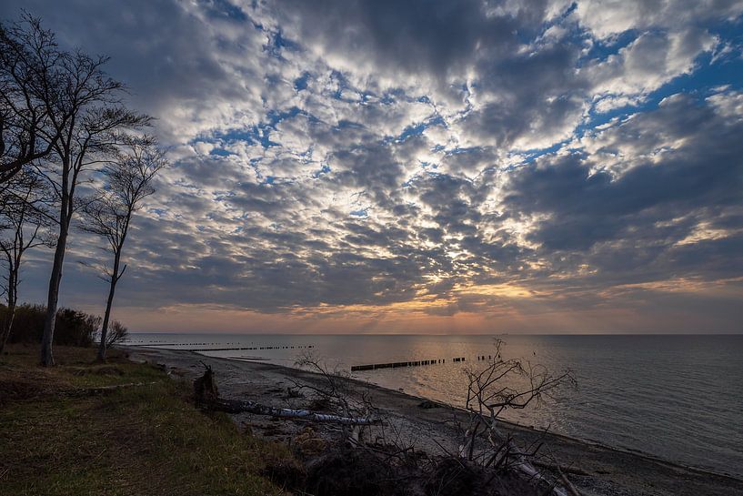 Landscape at the coast of the Baltic Sea in Graal-Müritz by Rico Ködder