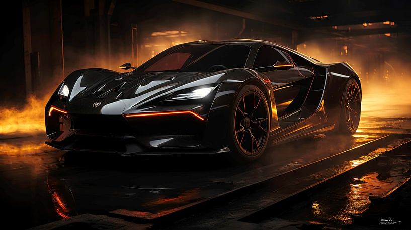 supercar par Gelissen Artworks