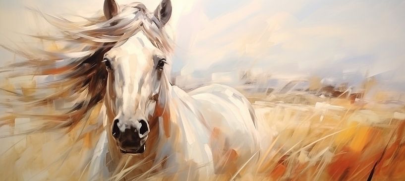 Pferd &amp; Kunst von Wunderbare Kunst