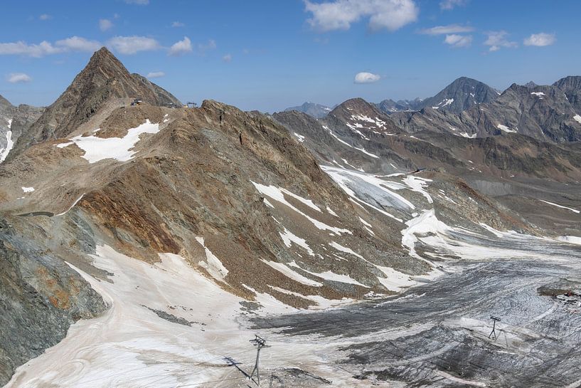 Vue sur le glacier de Stubai par Sander Groenendijk