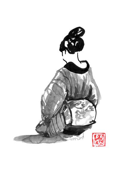 gesiha back par Péchane Sumie