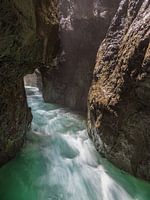 Vue de la gorge de Partnach près de Garmisch-Partenkirchen