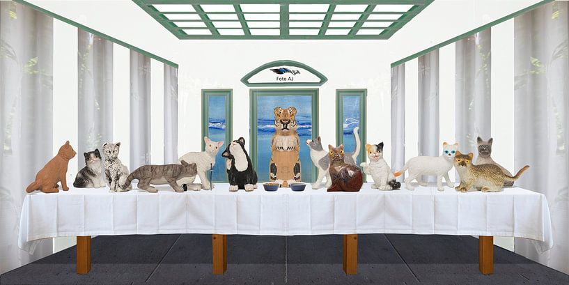 Das letzte Katzenmahl von Tonke Dragt von Arend Jan Bolhuis