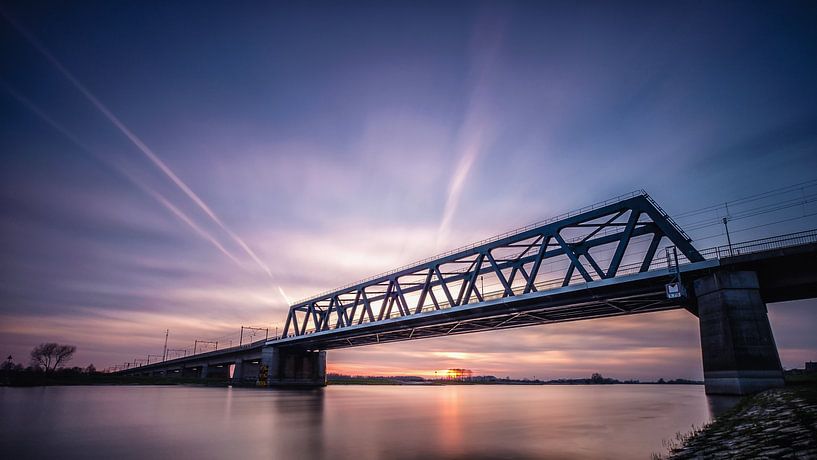 Spoorbrug Deventer by Remco Lefers