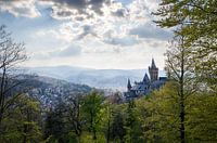Schloss Wernigerode im Frühling