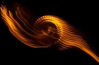 Abstrakte Kunst--Flamme-01-  ORIGINAL