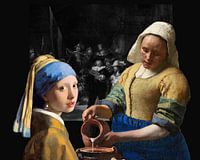 Girl with a Pearl Earring  - the milkmaid - Johannes Vermeer