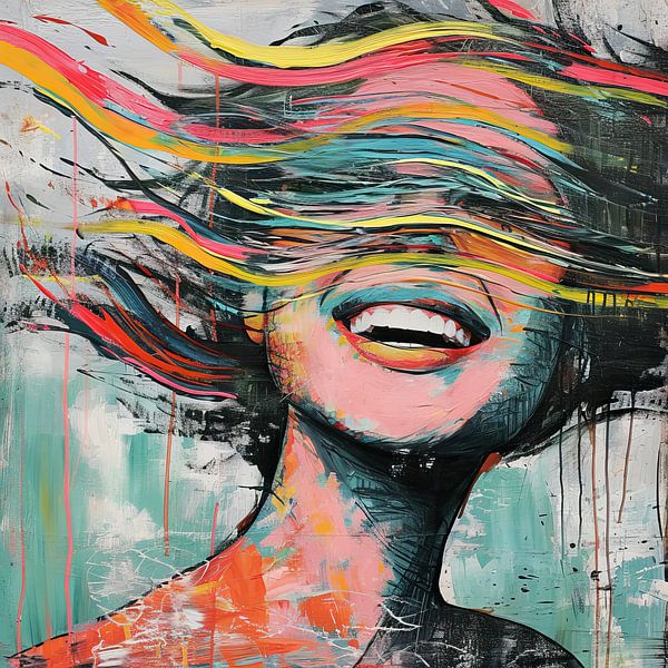 Portrait d'art moderne par Art Merveilleux