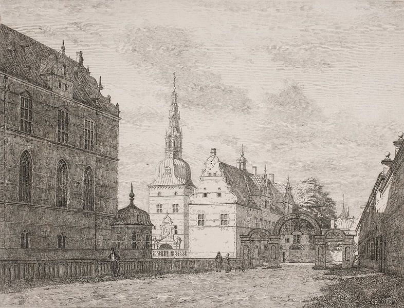Jørgen Roed, Karusselgården bei Frederiksborg, 1836 von Atelier Liesjes